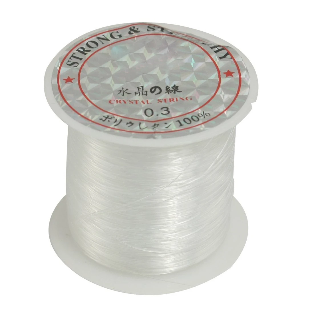 Super sell Beading Thread 0.3mm Dia. Clear Nylon Fishing LIne Spool 17