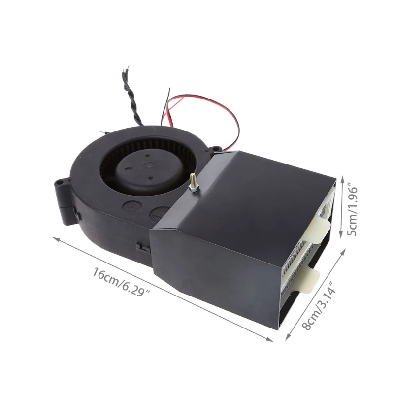 DC12V Adjustable 350W 500W PTC Ceramic Car Heating Heater Hot Fan Defroster Demister Car Electrical Heating Fans Instant Heating