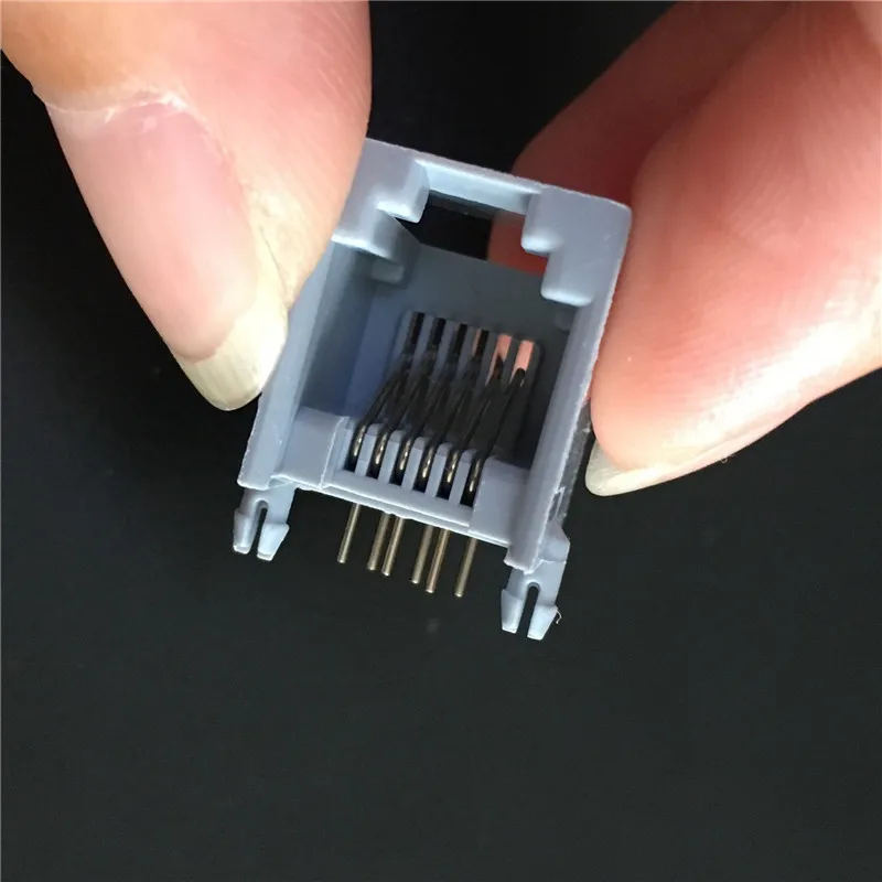 10 قطعة YT2038Y rj12 6p6c rj11 مقبس الهاتف 90 درجة 6pin كريستال أنثى المقبس موصل جودة عالية للبيع 10 قطعة YT2038Y rj12 6p6c rj11 مقبس الهاتف 90 درجة 6pin كريستال أنثى المقبس موصل جودة عالية للبيع