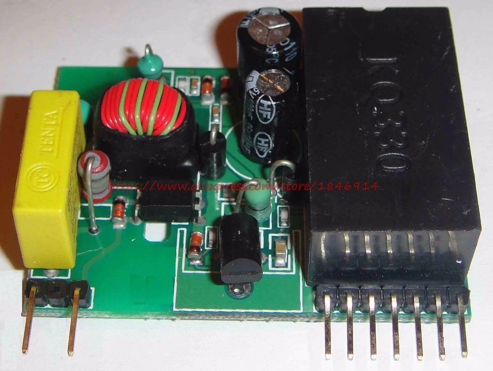 Модуль несущей линии электропередачи без внешних компонентов|module|module power |