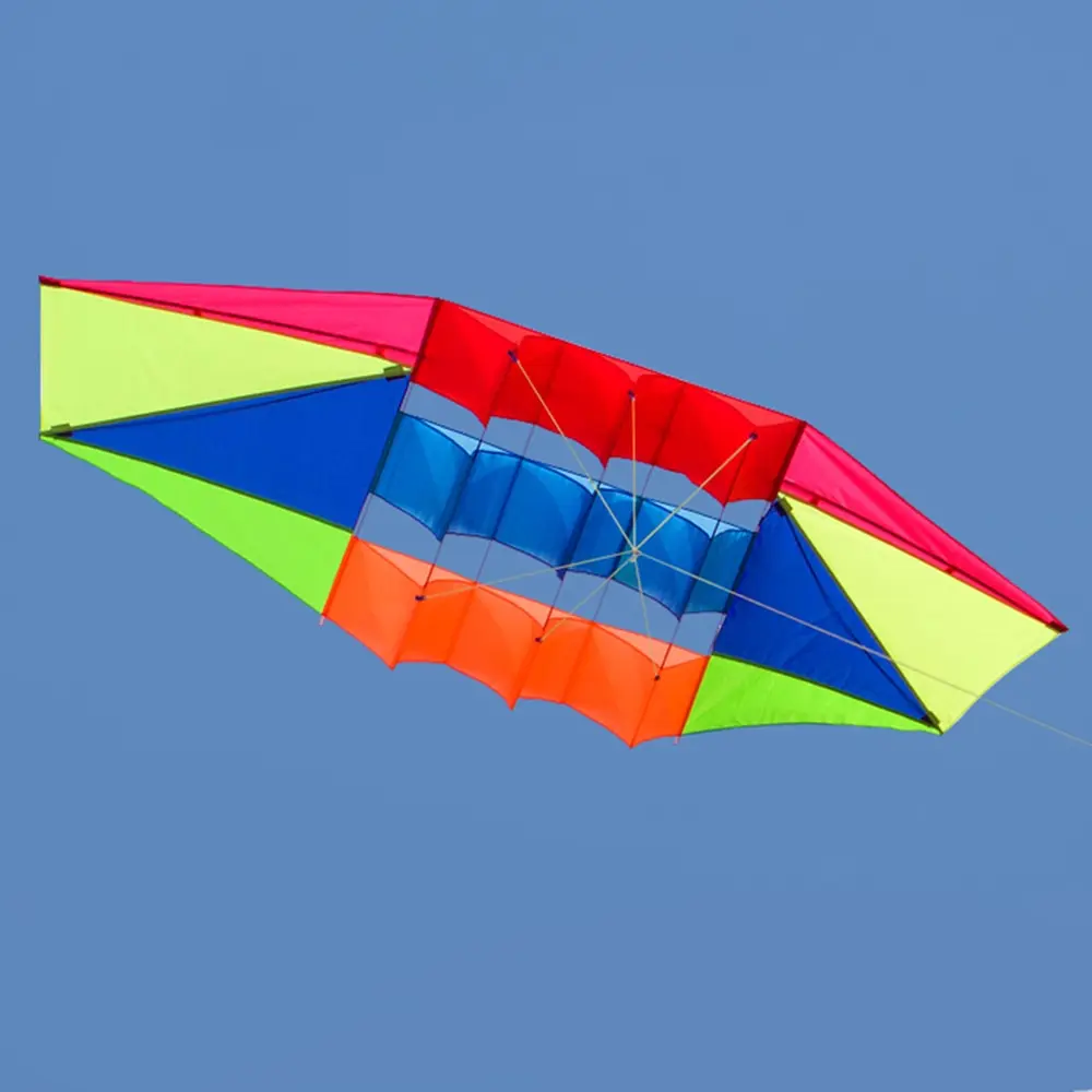 8.2ft x 2.6ft Radar Kite Flying Kite with 30m String and Handle Outdoor