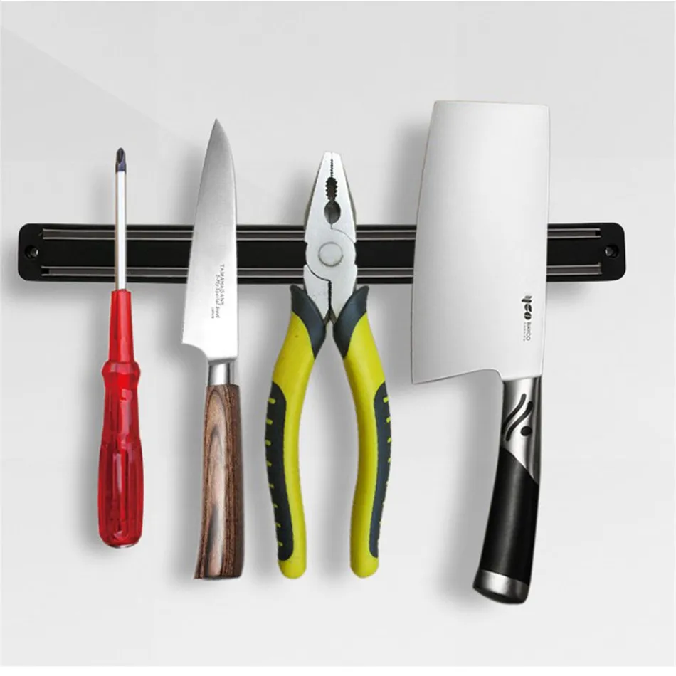 

Creative 1 Pc Magnetic Strong Durable Kitchen Accessory Knife Holder for Tools Household Kitchen Powerful Wall-mounted