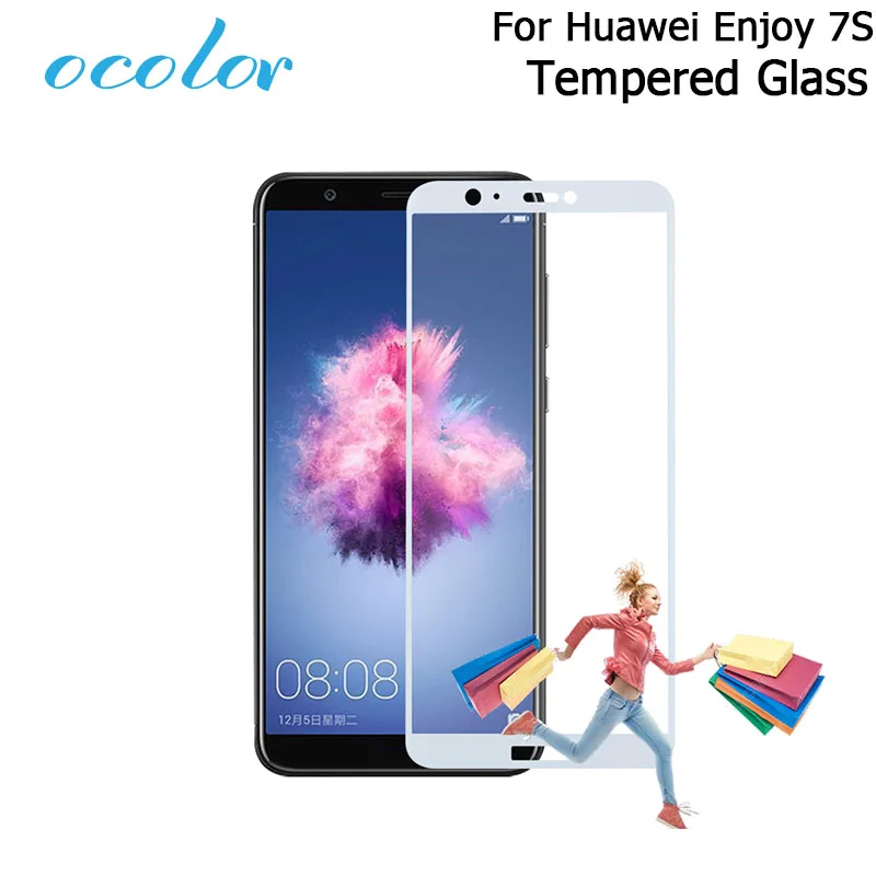 Remanbor For Huawei Enjoy 7S Tempered Glass 5.65" Screen Protective