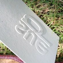 630 г хлопковая бумажная визитная карточка с одной стороны выгравированный логотип без печати 1C/1C печать квадратный уголок