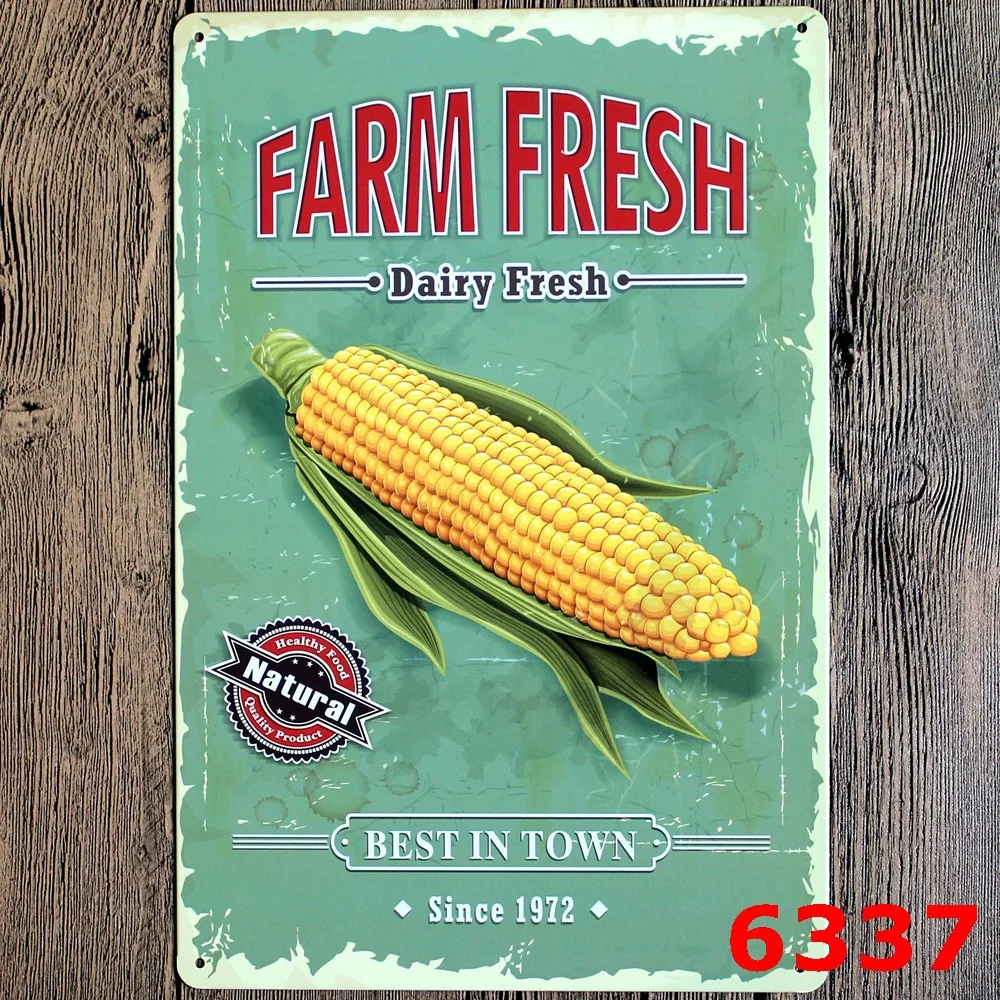 30x20cm farm fresh vintage home decor tin sign wall decor metal sign vintage art poster retro - Metal Signs Home Decor 30x20cm farm fresh vintage home decor tin sign wall decor metal sign vintage art poster retro - Metal Signs Home Decor
