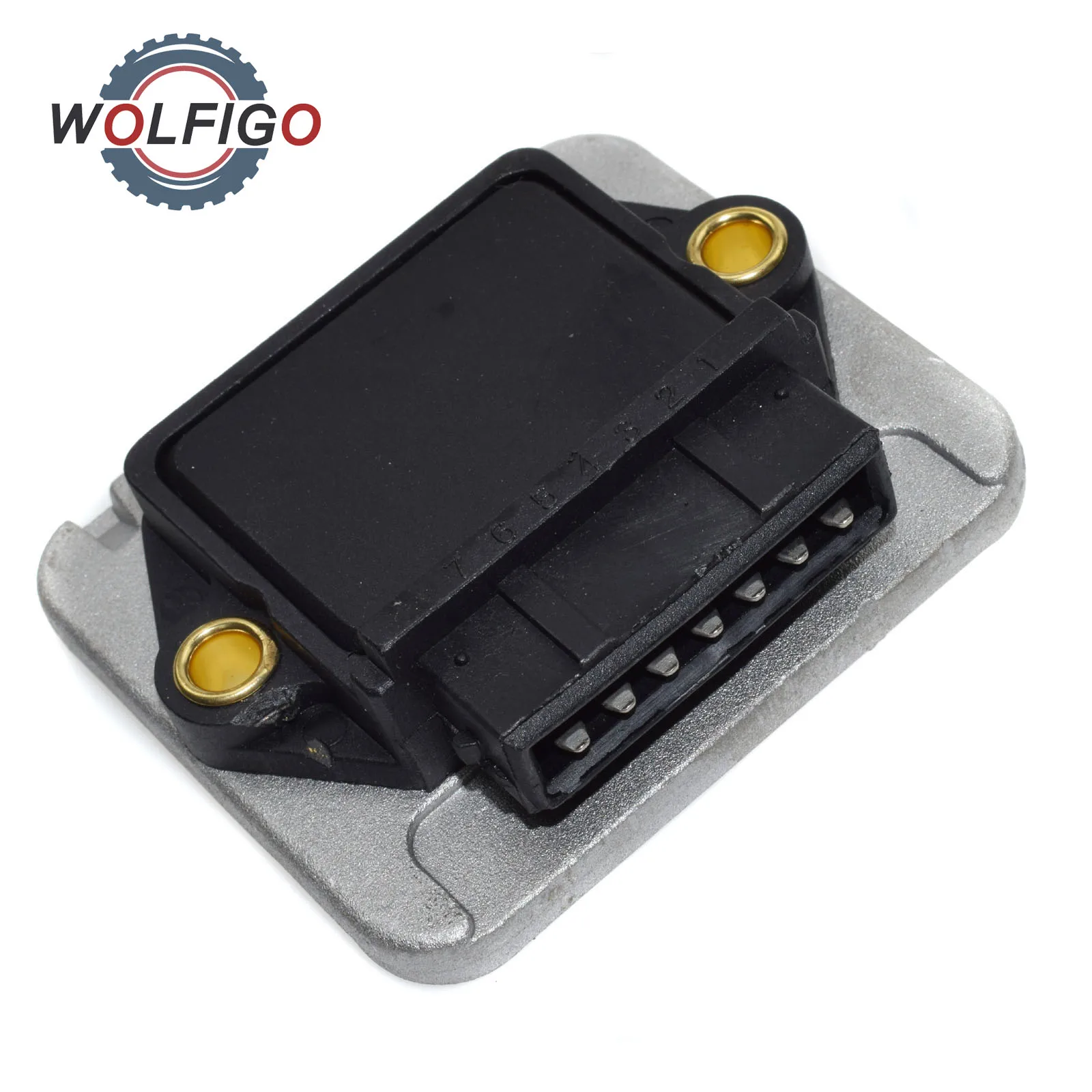 WOLFIGO модуль контроля зажигания для VW Cabriolet Fox Golf Jetta Scirocco Vanagon Audi 100 80 Coupe 191905351A 0227100142 LX621