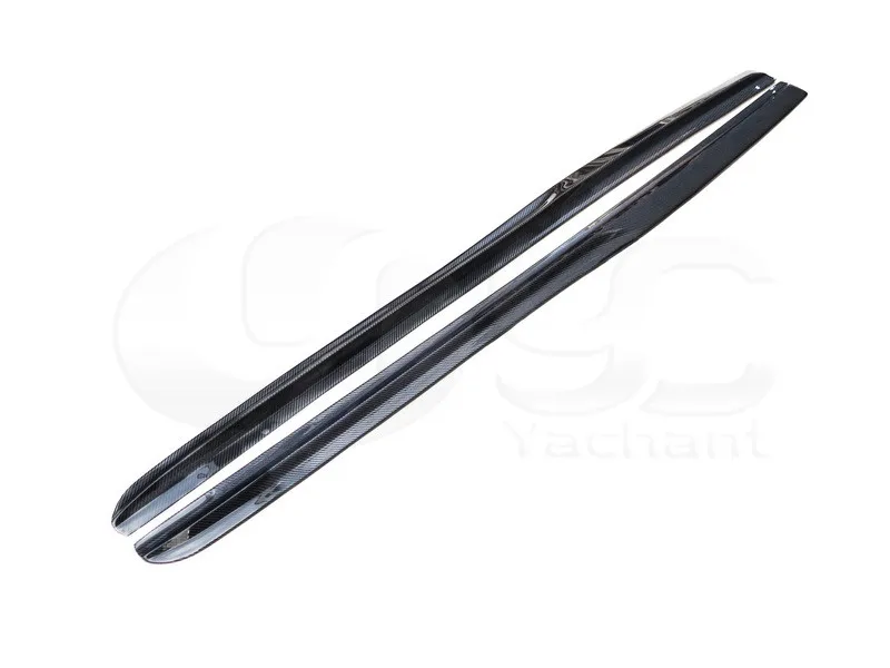 2015-2017 Mercedes Benz C217 S63 Coupe  PSM Style Side Skirts Extention Underboard CF (2)