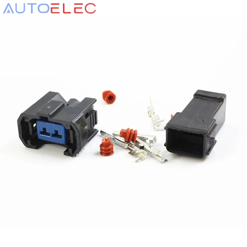 10kit 2pin Acura Obd2 Female&male Waterproof Electrical Wire Connector