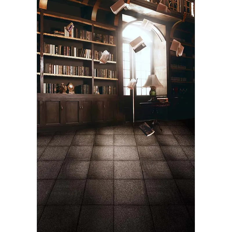 

Magic book photo background vinyl cloth library Photography backdrops for portrait photo studio photography background CM-6573