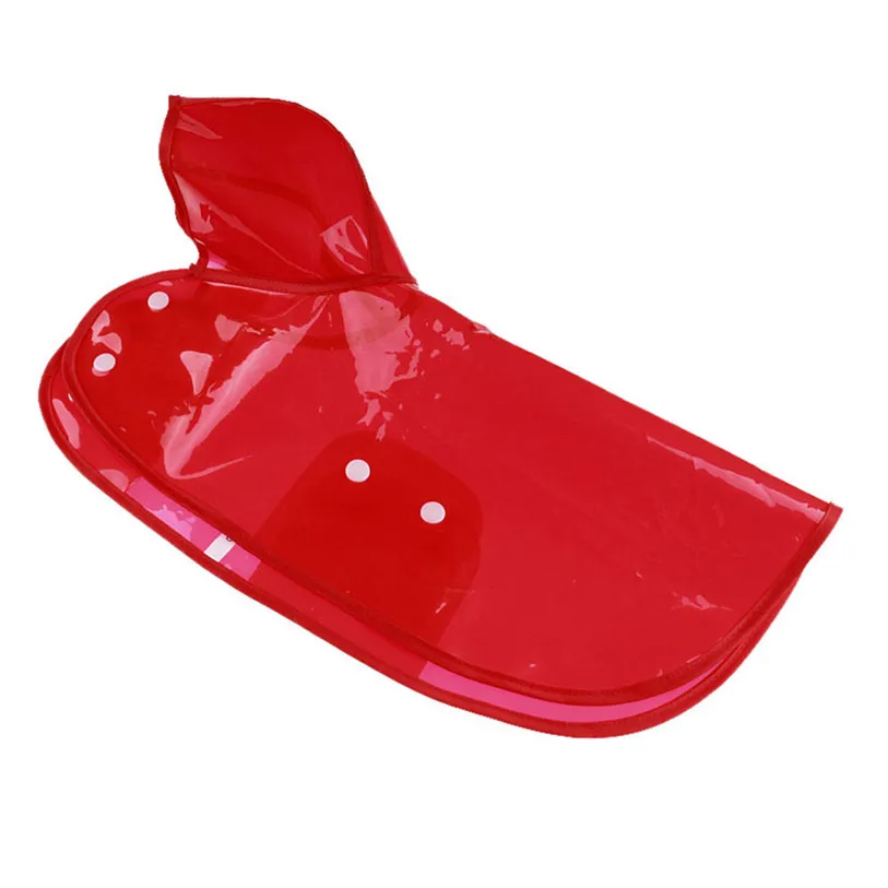 Candy Color Raincoat for Dogs Transparent Dog Raincoat Waterproof Hooded Cloak Summer Clothes for Dogs Dropshipping 40AT14 (23)