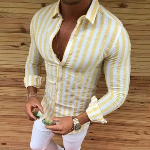 Negócio de Luxo Camisa Nova Marca Masculina Casual Músculo Manga Comprida Vestido Camisas Formal Topo Blusa t 2020