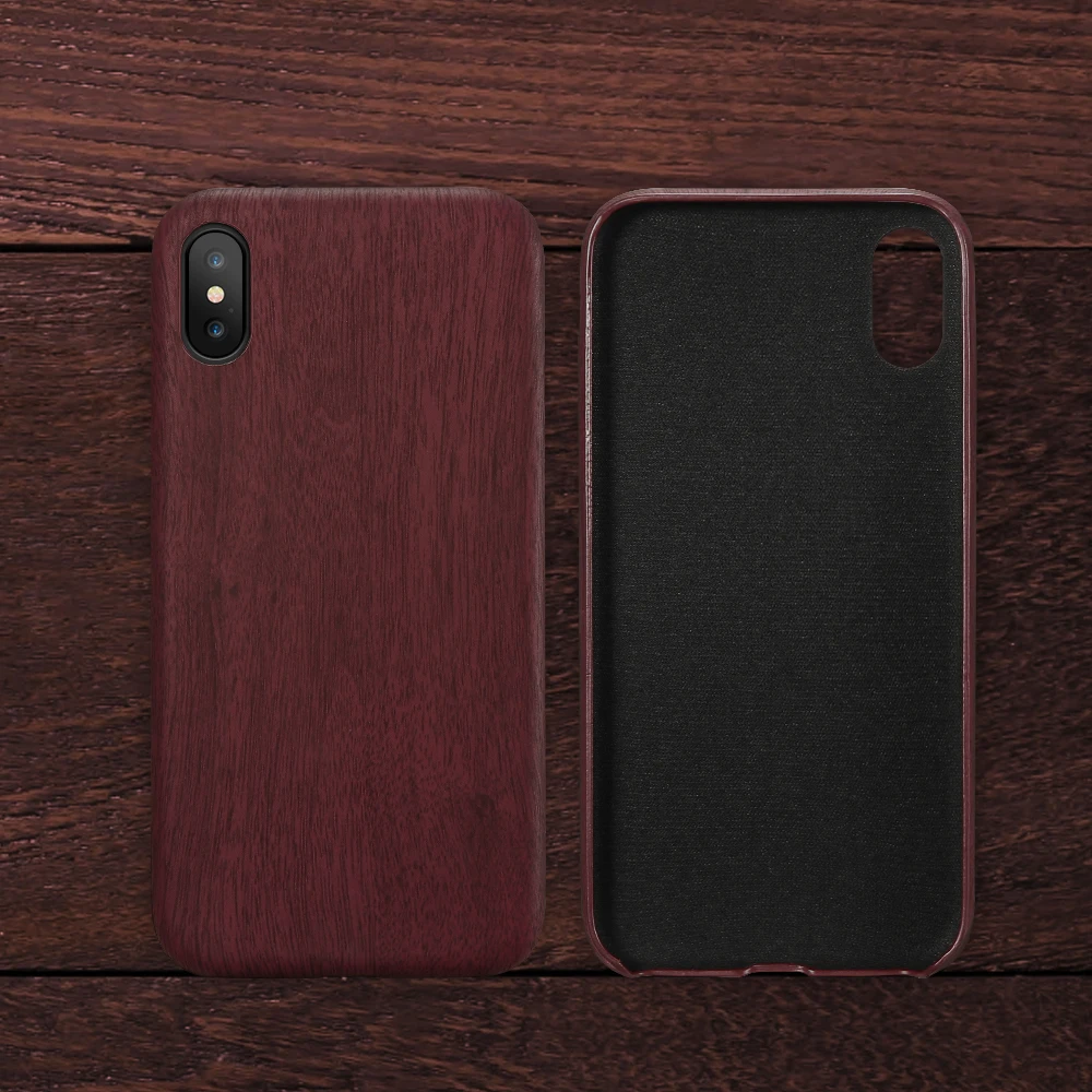 Роскошный Деревянный чехол KISSCASE для iPhone 8 7 Plus мягкая деревянная задняя крышка 6 6s