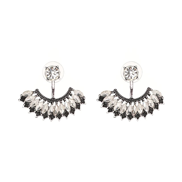 Sector Crystal Stud Earrings Oorbellen 2018 New Korean Fashion Sector Crystal Stud Earrings Oorbellen 2018 New Korean Fashion Indian Jewelry For Women Luxury Aesthetic Bulgaria