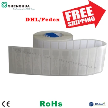 

1000PCS UHF Alien Higgs 3 Chip Tag Roll Paper Adhesive RFID Stickertamper proof nfc antenna chip tags disposable rfid tag rfid
