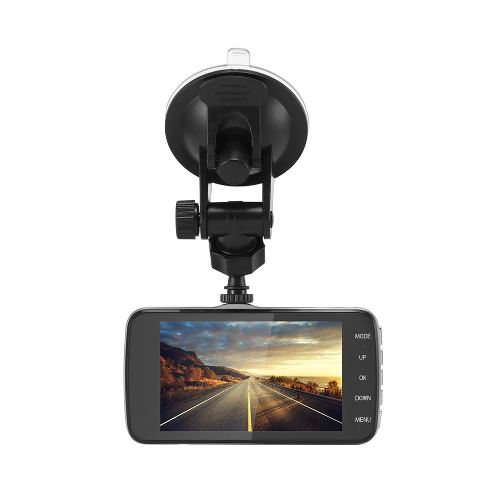 DOXINGYE " Full HD 1080P Автомобильный видеорегистратор авто видео двойная камера вождения рекордер ночного видения G-senso 170 широкоугольная коробка видеорегистратор
