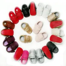 Baby shoes 2016 Summer Pu Newborn Girl Moccasins Soft Shoes for Bebe Fringe Soled Non-slip Footwear Crib Shoe