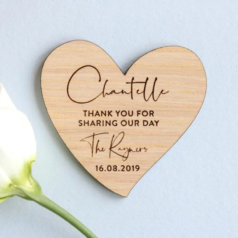  personalize wooden save the date magnetWedding Invitation Rustic Fridge MagnetCalendar Save the Dat - 4000026939308