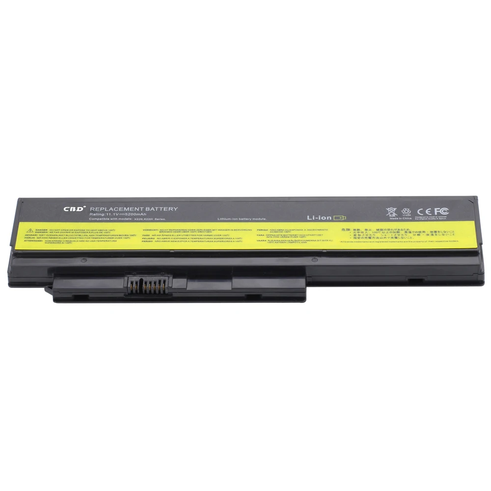 20 штук Батарея для LENOVO ThinkPad X220 Tablet X220i X220t литий ионный 6 клетки 11 1 В 5200 мАч|battery lenovo