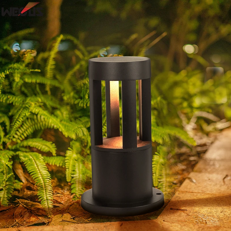 (WECUS) Outdoor lawn light, engineering / home waterproof garden villa outdoor landscape lights, courtyard grass lights