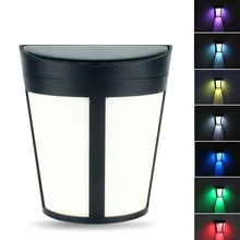 Outdoor Solar Wall Light LED Waterproof Wall Lamp Villa Courtyard Garden Wall Decoration Lighting New 2019