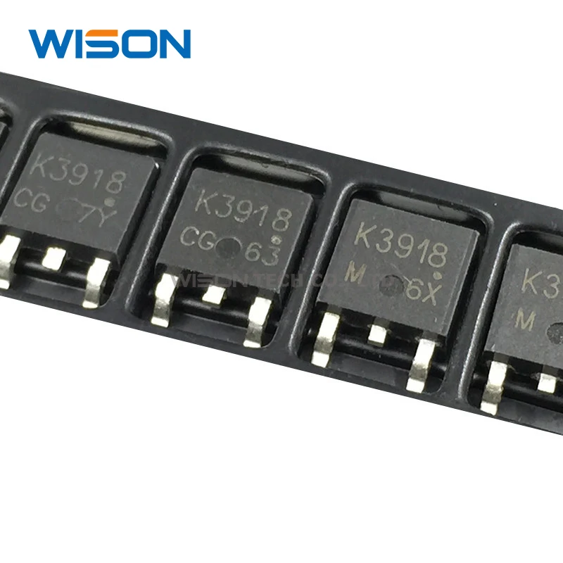 

10PCS 2SK3918 SOT252 K3918 SOT TO-252 MOSFET SMD new and original IC