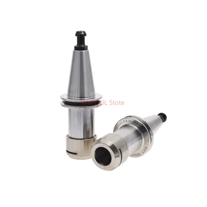 

1PCS ISO25ER20 60L holder high speed toolholder 30,000rpm CNC spindle lathe milling Chuck handle Woodworking Machine Tool Handle