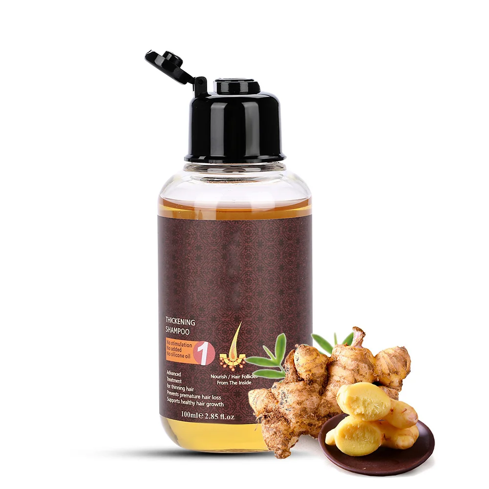 

100ml Professional Hair Care Thickening Shampoo Hair Growth strenghten Anti Hair Loss Accelerator Hair Repair Growing Faster