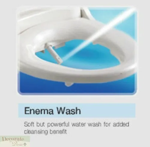CLEAN SENSE BIDET ELONGATED 1500R-EW Electronic Toilet Seat w/Remote Air Dry New (5)