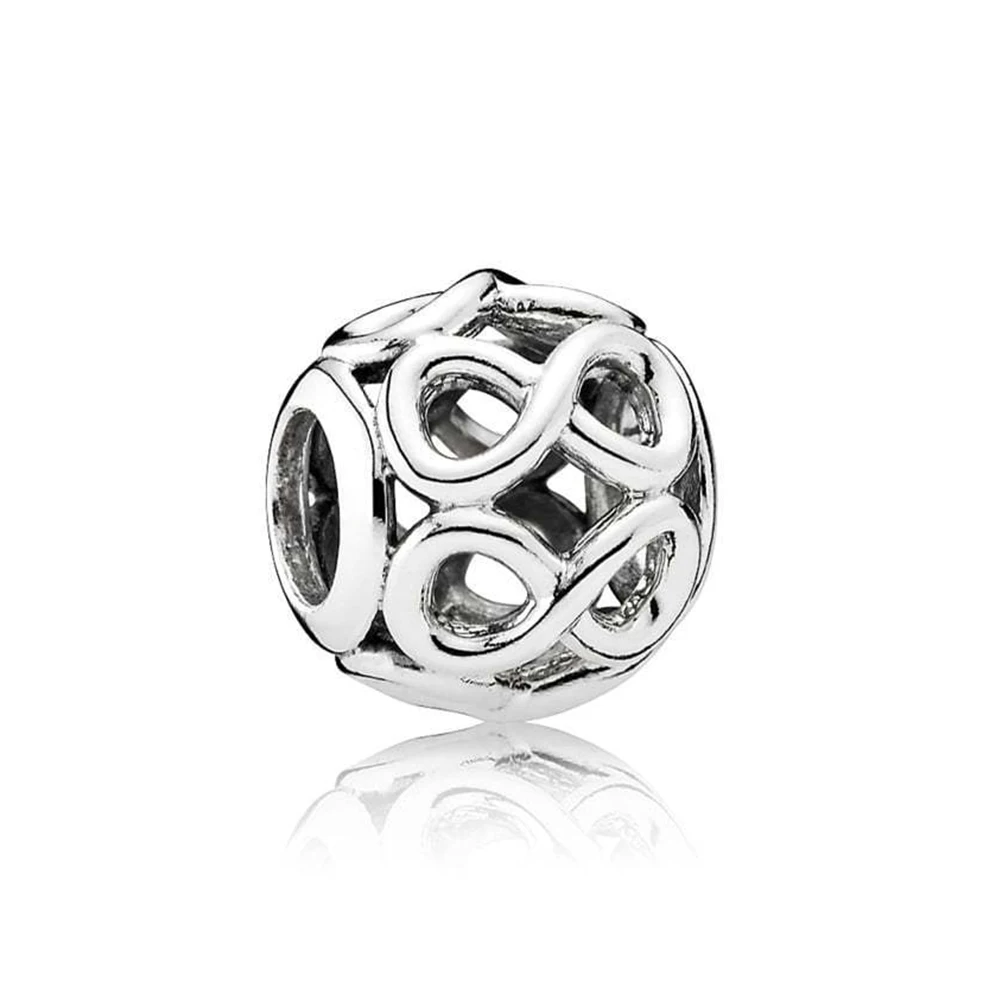 

2019 100% 925 Sterling Silver 1:1 Authentic 791872 Infinite Shine Charm Bracelet Original Women Jewelry