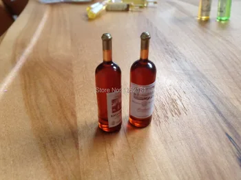 

1:12 Cute MINI Dollhouse Miniature kitchen red wine