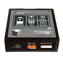 PG T615 300 Вт 15A lipo Батарея баланс балансировка Зарядное устройство dis Зарядное устройство Сенсорный экран Поддержка 4.35 lihv Батарея для модели RC