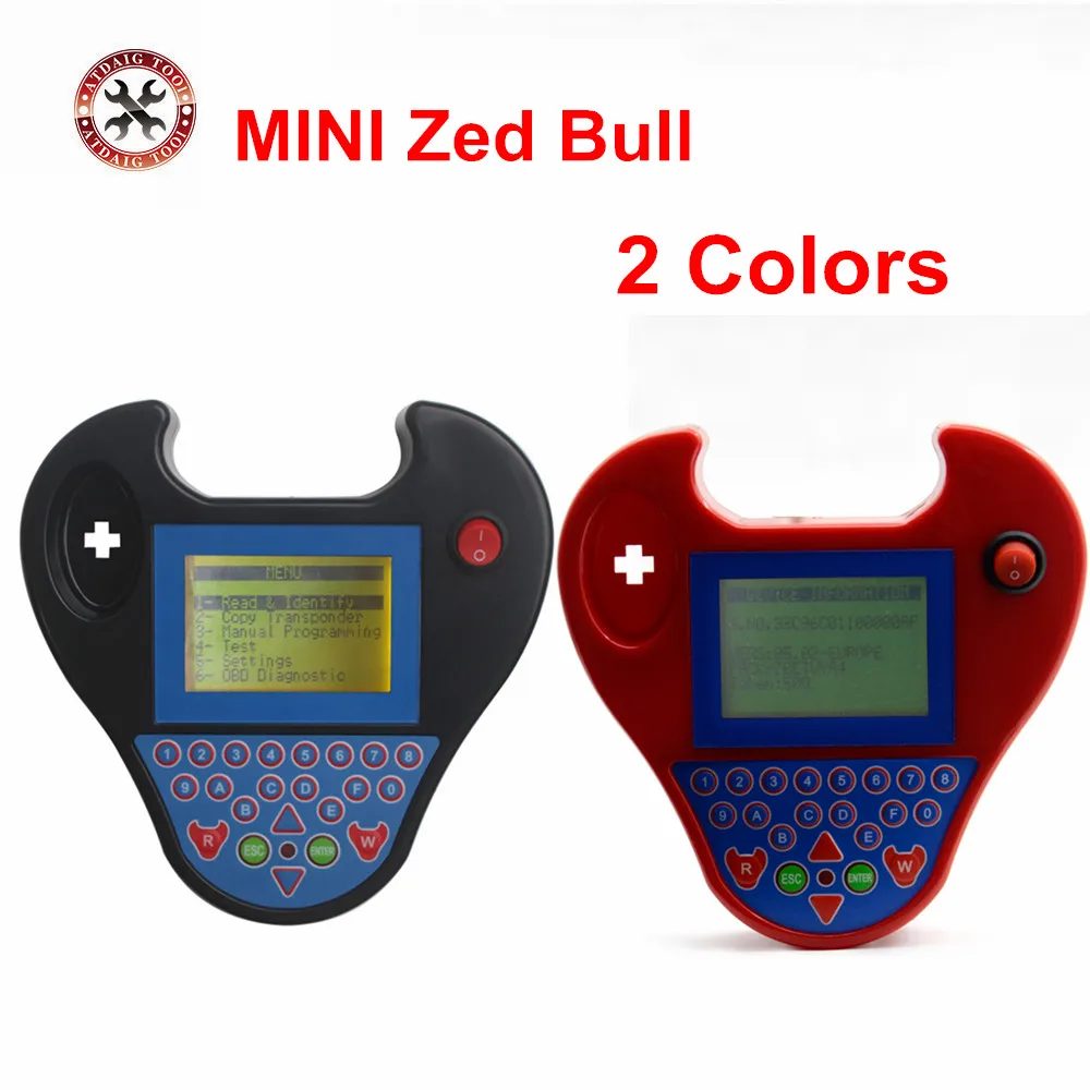 Новые Авто ключевой программист Смарт Zed Bull Mini zedbull 2 цвета valiable Бесплатная
