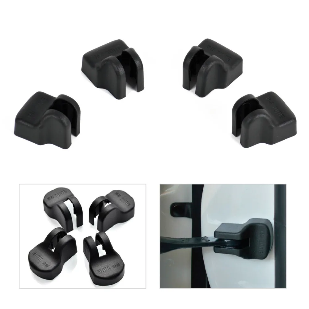 

CITALL 4Pcs New Door Check Arm Protection Waterproof Rustproof Cover For Toyota YARIS Camry Corolla Verso Highlander Prado RAV4