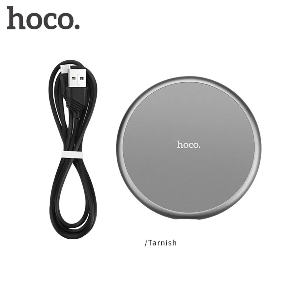 

HOCO CW3 Wireless Fast Charger Qi Standard Charging Desktop Stand Mobile Phone holder charging pad For Samsung For iPhone