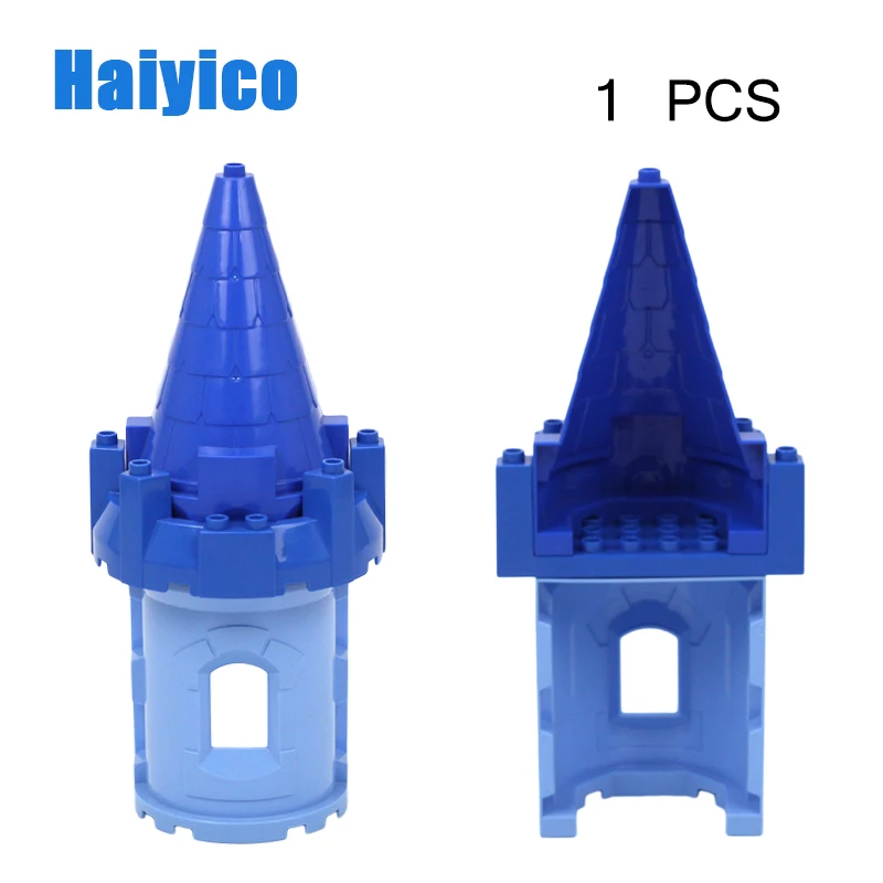 

War Fort Princess Castle Tower Model Big Building Blocks Accessories Bricks Compatible with Duplo Figure Sets Toys Children Gift