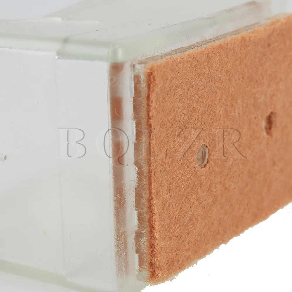 BQLZR 8 pcs Rectangular Anti-Slip Chair Table End Leg Foot Wood Floor Protectors BQLZR 8 pcs Rectangular Anti-Slip Chair Table End Leg Foot Wood Floor Protectors