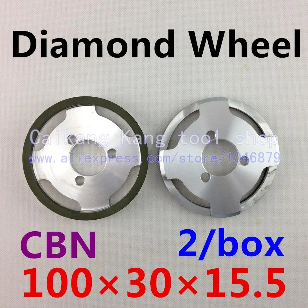 Бесплатная доставка 2/пакет алмаз колеса 610 большой карусель круглый нож веб-круглый резак колеса cbn 100*30*15.5 мм