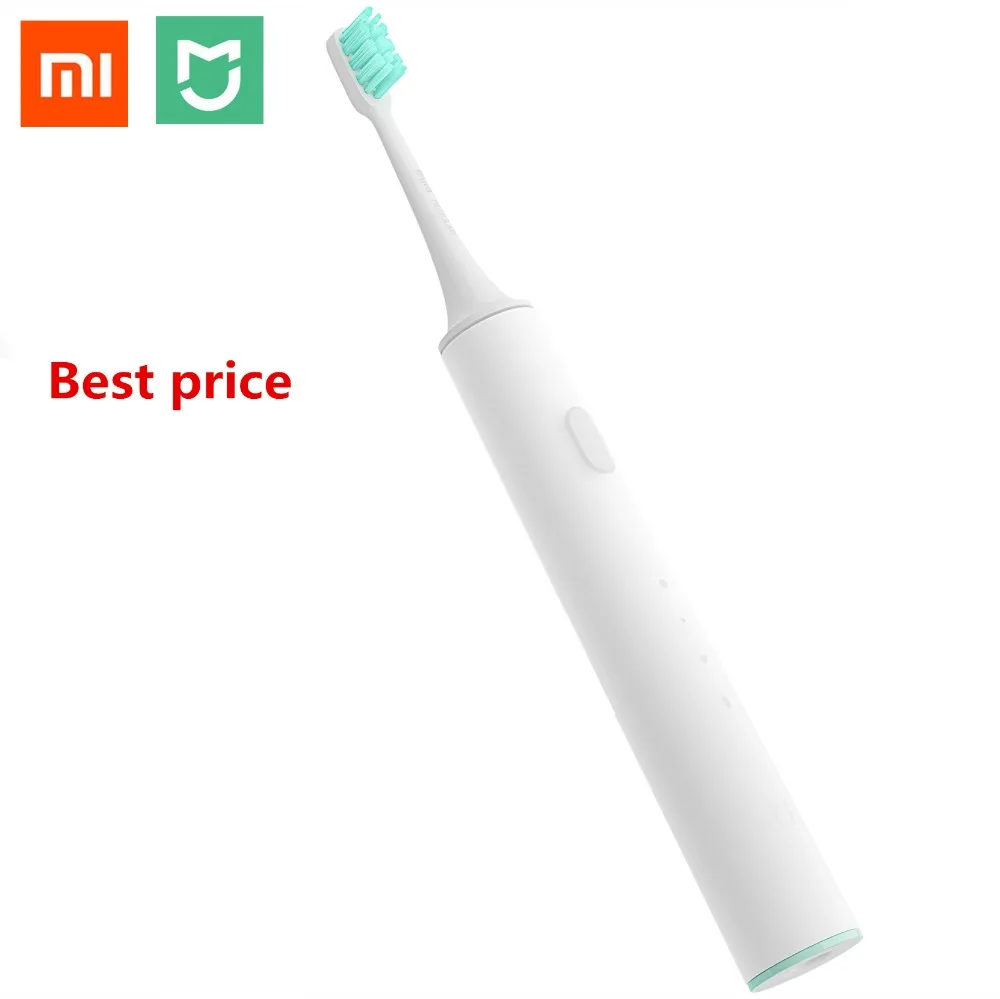 Xiaomi Mijia умная звуковая зубная щетка Mi электрическая и головка Bluetooth Беспроводная