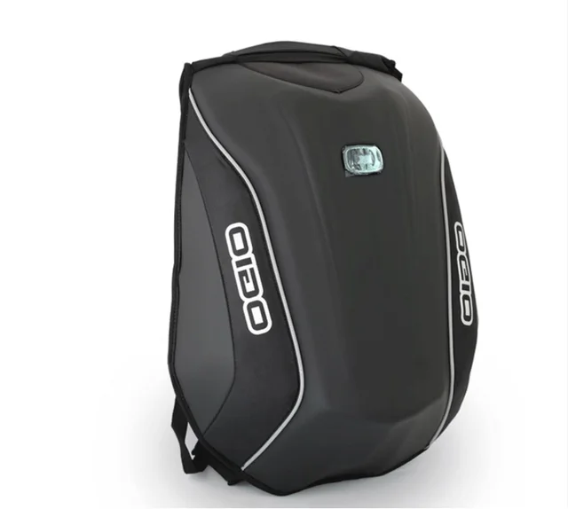 2019 New for OGIO Mach Motorcycle Riding Backpack Waterproof Carbon Fiber Hard Shell Motocross