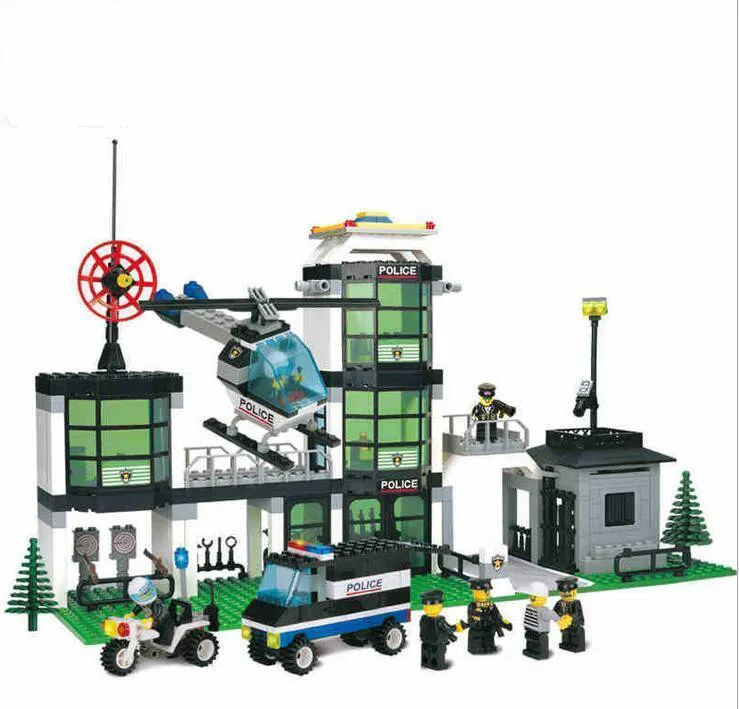

Building Blocks Compatible with Lego Enlighten E110 466P Models Building Kits Blocks Toys Hobby Hobbies For Chlidren