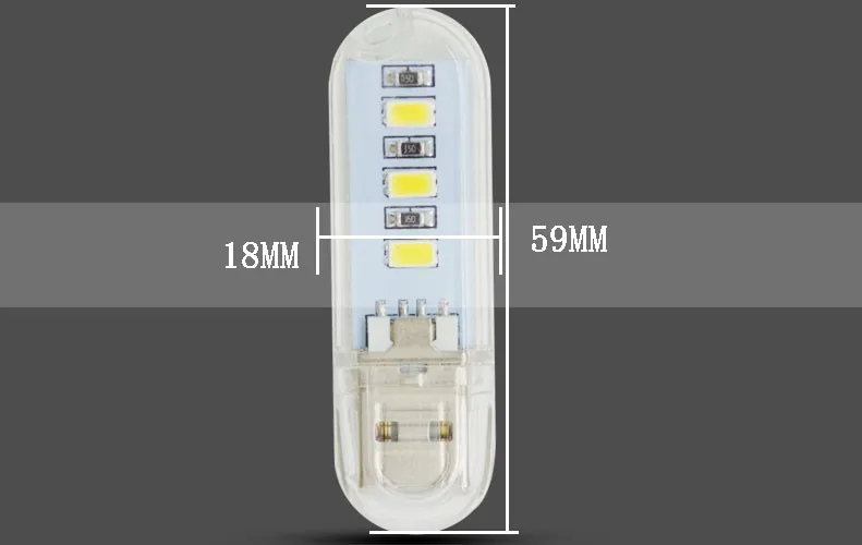 Высококачественный гибкий ультра яркий мини 3 светодиодный S USB Свет Компьютерный светодиодный светильник для ПК ноутбук компьютер удобный для чтения