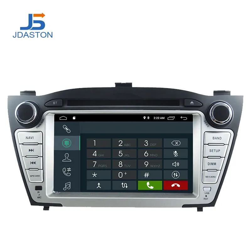  JDASTON Android 10 Car DVD Player For Hyundai IX35 TUCSON 2009-2013 Multimedia GPS Navigation 2 Din