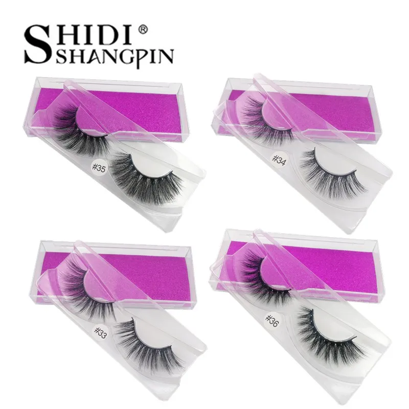 

1 pair thick 3d mink lashes false eyelashes natural long 3d mink lashes handmade false eyelash extension maquiagem cilio makeups