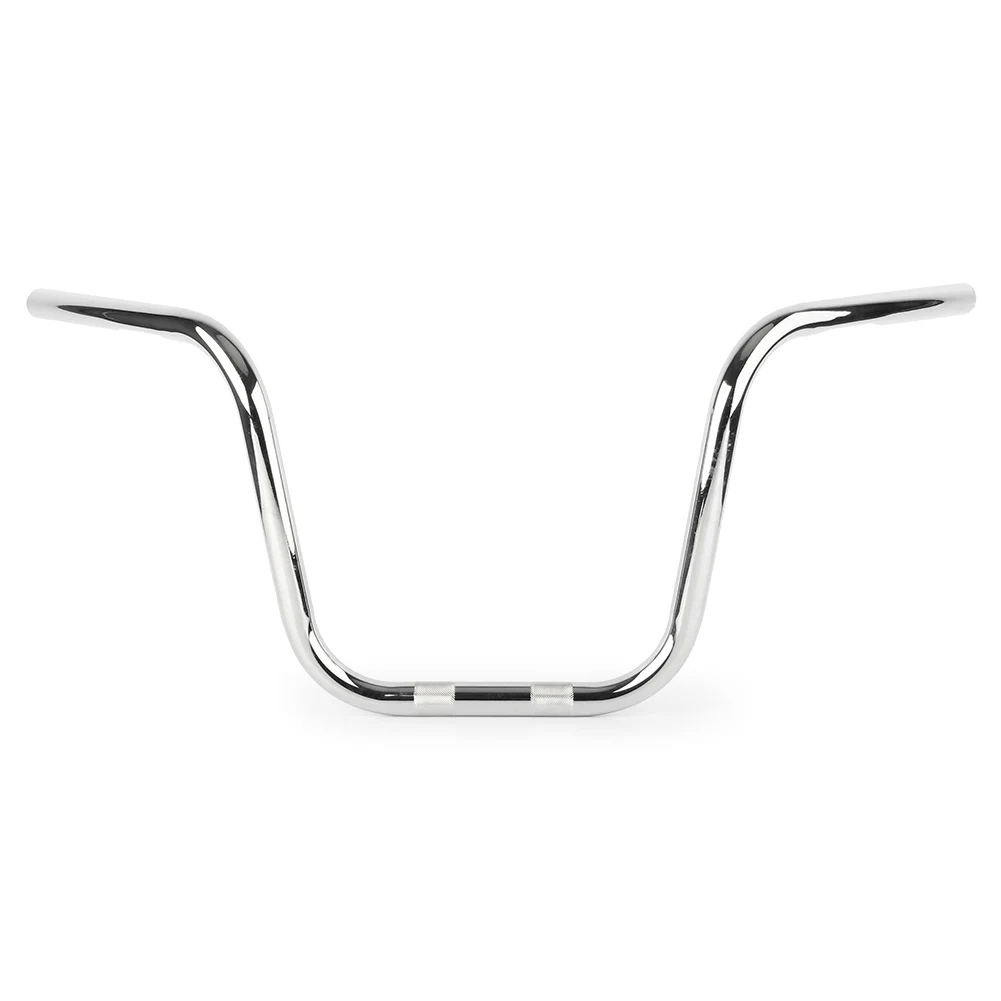 Мотоцикл 1" Мини Ape вешалка мотоцикл руль w/вмятины для Harley Davidson XL FL FX FLST FXST FXR FXD FLT - Цвет: Chrome