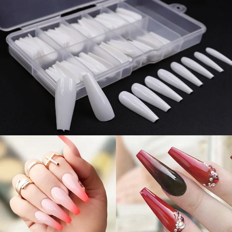 100pcs Long Ballerina Half Nail Tips Clear Coffin False Nails Abs Artificial Diy False Fake Uv Gel Nail Art Tips High Quality Buy Online At Best Prices In Bangladesh Daraz Com 100pcs Long Ballerina Half Nail Tips Clear Coffin False Nails Abs Artificial Diy False Fake Uv Gel Nail Art Tips High Quality Buy Online At Best Prices In Bangladesh Daraz Com