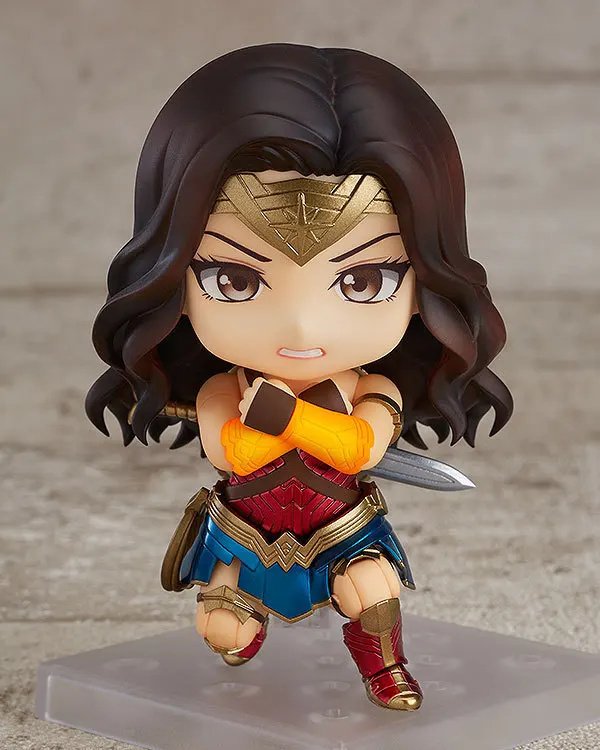 Цена Nendoroid 818 Wonder Woman фигурки DC Лига Справедливости Q Edition модель игрушечные лошадки 10 см