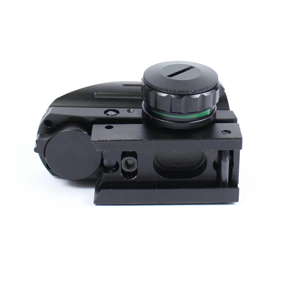 Caça Tática Reflexo Vermelho Verde Laser 4 Retículo Holográfico Projectado Ponto Vista Scope Rifle Airgun Ferroviário Montagem 20mm 6 Lunetas Riflescopes