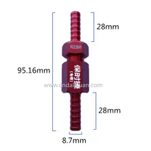 Металлический топливный линии металлических разъемов адаптер топлива нефтяной трубы разъем для авто Porsche части