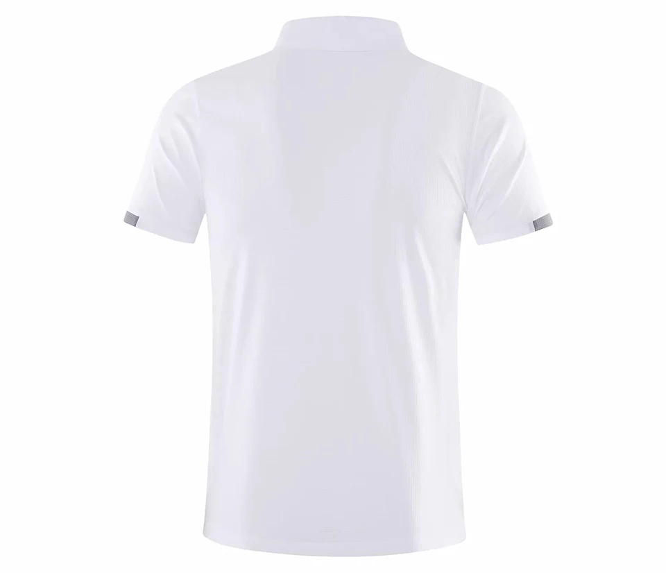 Мужская теннисная рубашка поло с коротким рукавом, быстросохнущая спортивная одежда, комплект, рубашка для бадминтона, для улицы, футбола, бега, футболка, спортивная одежда
