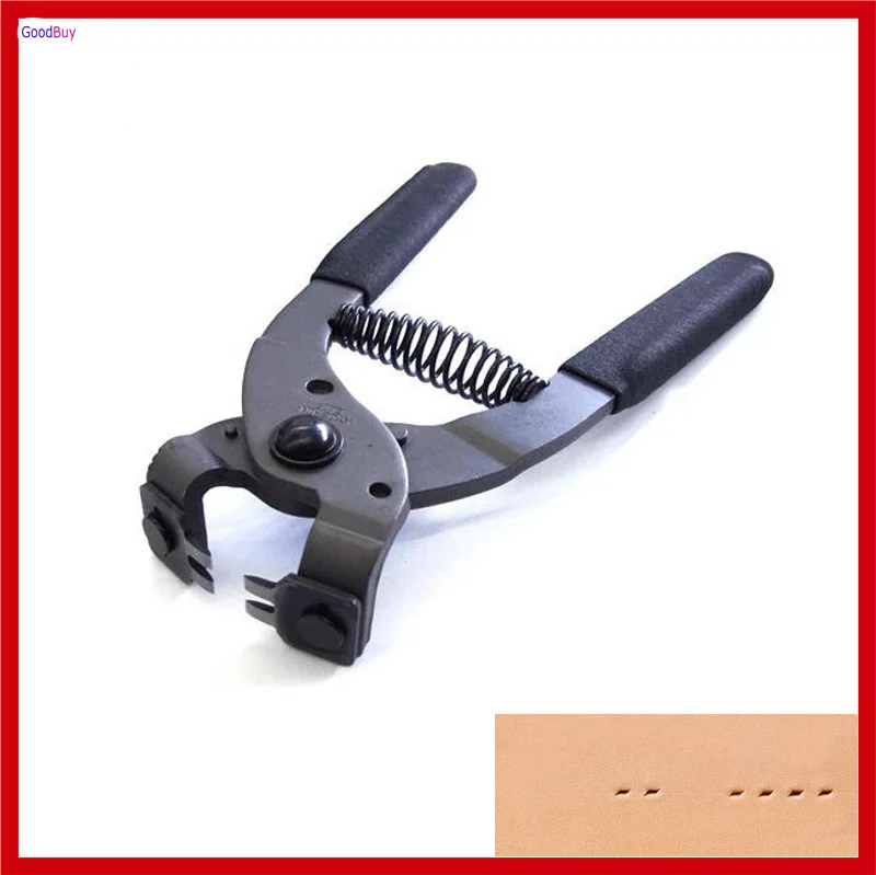 New Professional 4mm Pitch 2 Prong Leather Hole Punch Leahter Stitching